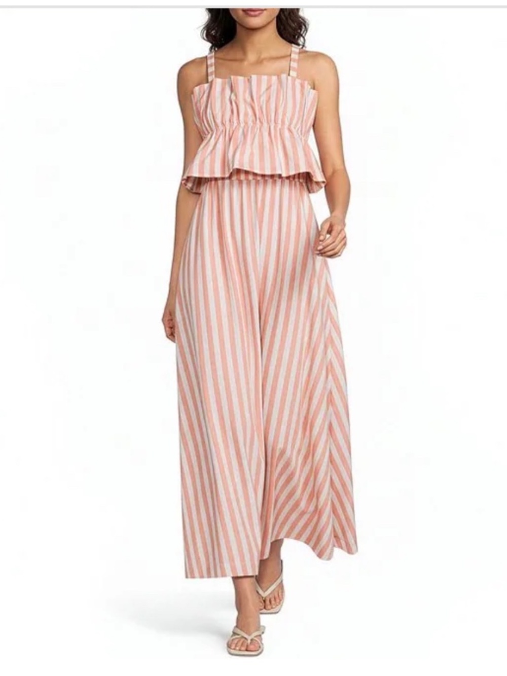 Skies are Blue Striped Sundress